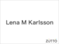 Lena M Karlsson （レーナ・M・カールソン）