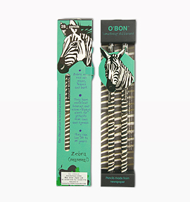 O'BON Wildlife Twin Zebra