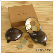 IL Busetto(イル・ブセット) コインケース ダークブラウン