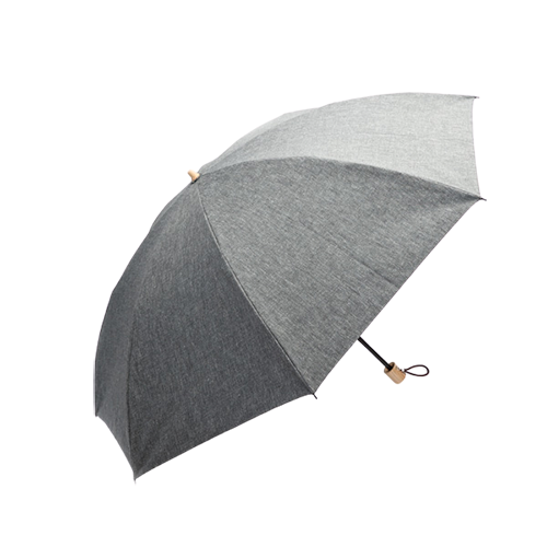 メンズ　晴雨兼用折りたたみ傘　シャンブレーシェード