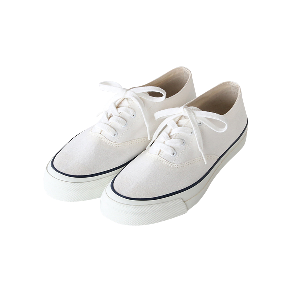 デッキシューズ L011/M014 WHITE